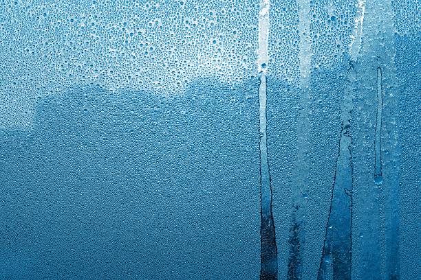 istock fantastic abstract pattern frozen water on a glass 503633608