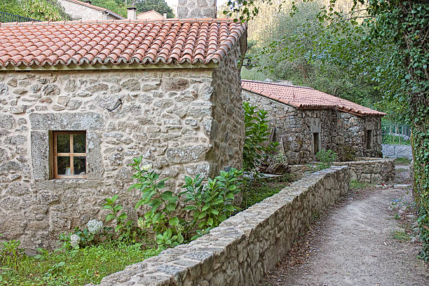 istock Watermills at Umia river 503634282
