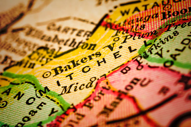istock Mitchell | North Carolina County Maps 503634902