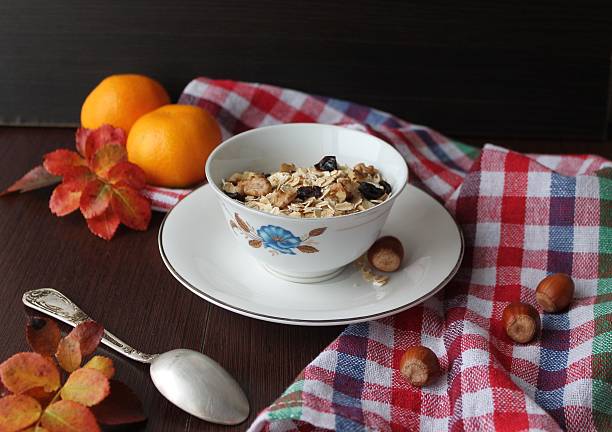 Organic oat flakes