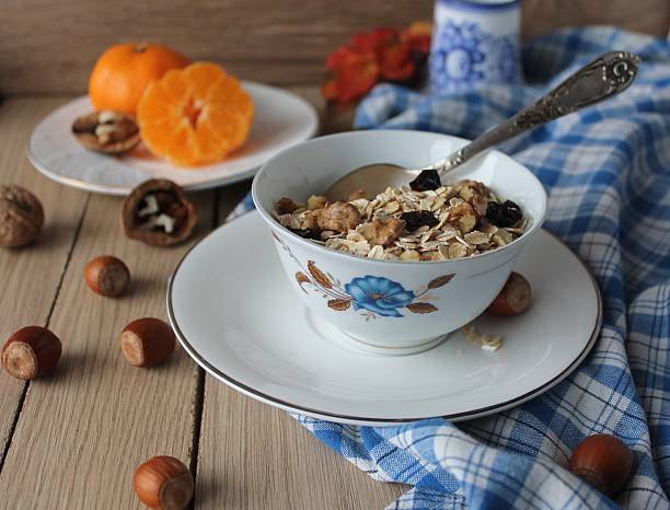 Organic oat flakes