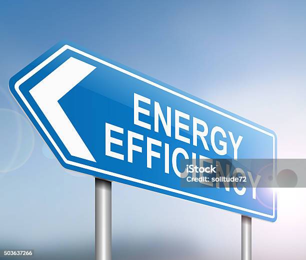 Photo libre de droit de Concept De Lefficacité Énergétique banque d'images et plus d'images libres de droit de Efficacité énergétique - Efficacité énergétique, Signalisation, Bleu