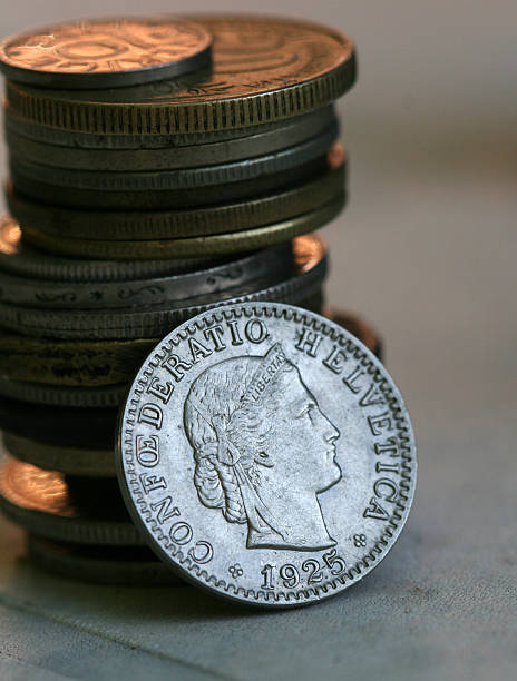 Old coin from Swiss