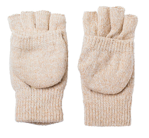 istock Knitted gloves with the cut-off ends 503642878