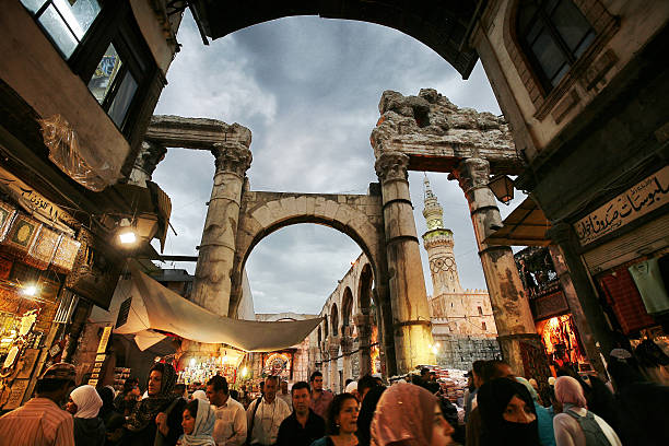 Foto de Arquitectura Da Cidade De Damasco e mais fotos de stock de Damasco  - Síria - Damasco - Síria, Síria, Cidade - iStock