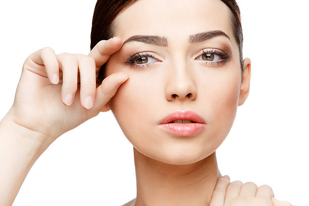 istock Beautiful Woman with Clean Fresh Skin 503661514