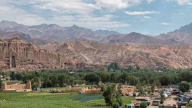 istock bamiyan valley, hindu kush mountain region 503661932