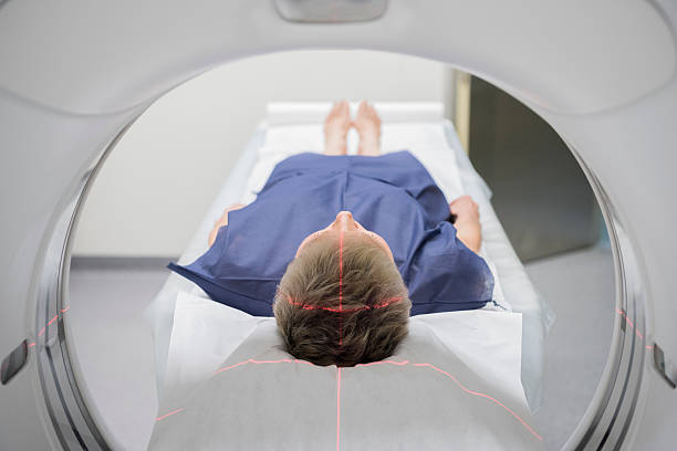 istock Patient receiving a CAT scan in hospital 503664242