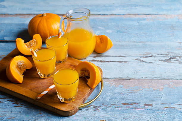 istock Juice orange pumpkin 503666750