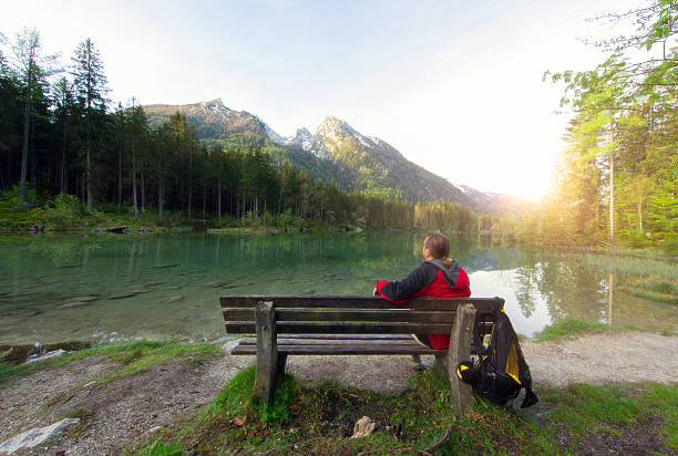istock Mountain View in alps at Hintersee 503667348