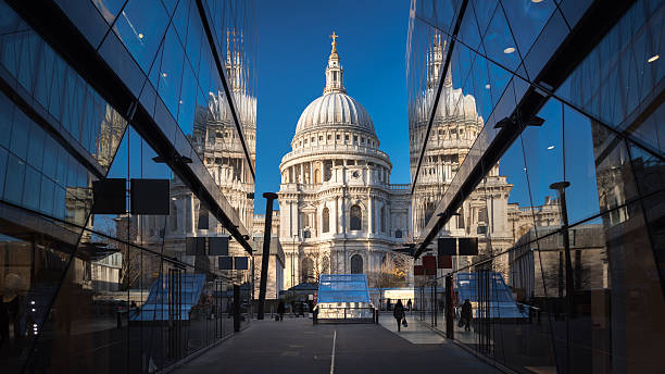 istock St Paul's Cathedral and the reflections 503667778