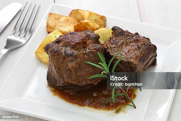 Spanish Oxtail Stew Stock Photo - Download Image Now - Bull - Animal, Clover, Tail