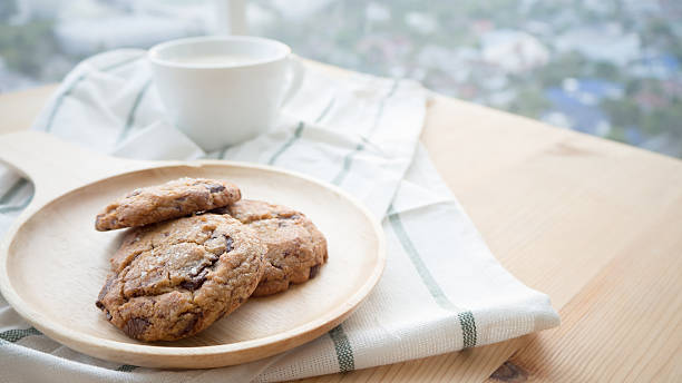istock Cookies and milk. 503669608