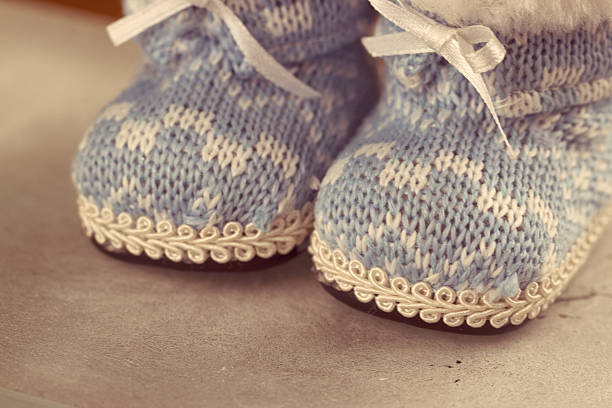 istock Winter boots in the snow 503670473
