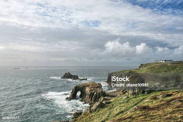 Das Cliffs Um Lands End Stockfoto und mehr Bilder von Penwith - Penwith, Westen, Atlantik