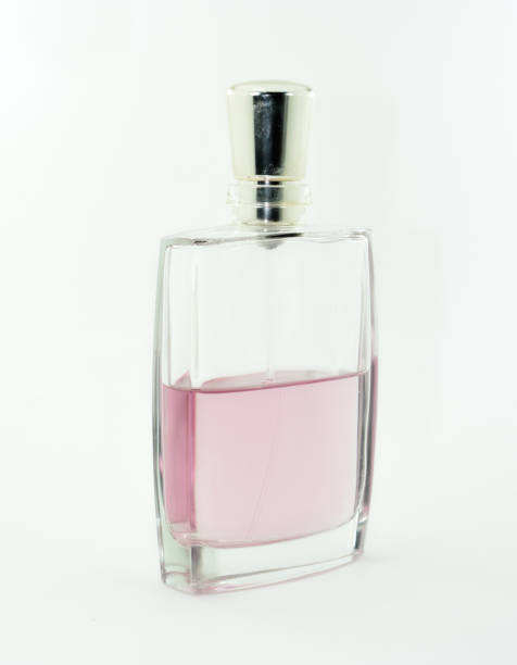 istock Bottle of perfume isolated on white background. 503674873