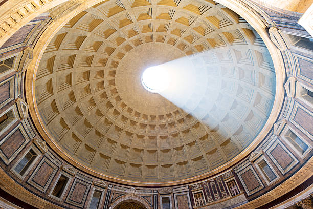 istock The famous light ray in Rome Pantheon 503675589