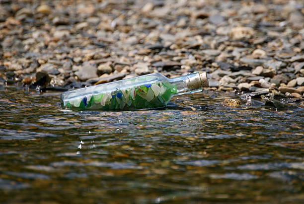 istock Sea Glass In A Bottle 503677259