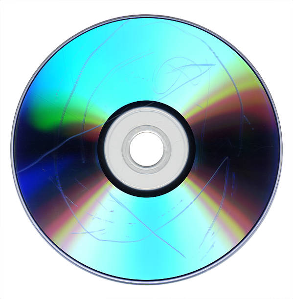 istock Dust and scratches on CD DVD 503677957