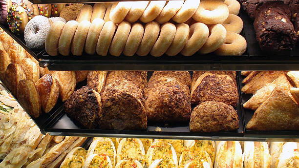 istock Ready To Eat Donuts And Cake At Bakery 503681496
