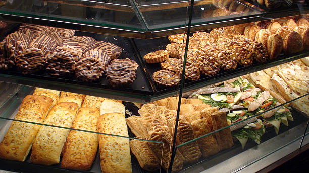 istock Looking At Well Prepared Bread And Cake At Bakery 503683048