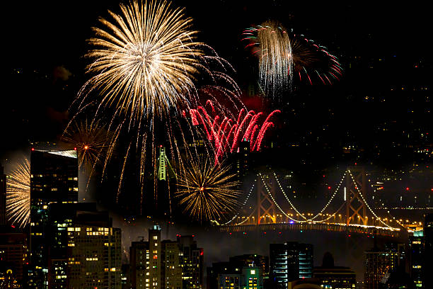 istock New Year's Eve Firework at San Francisco 503684106
