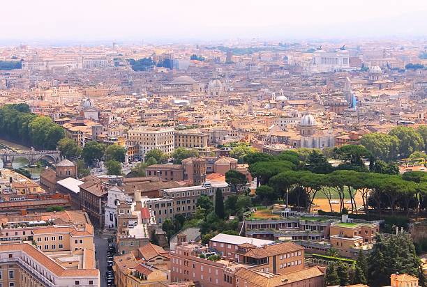 istock Panorama of Rome 503684240