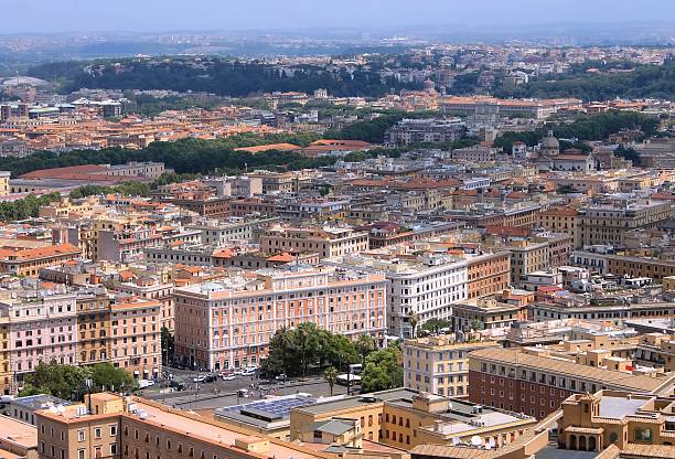 istock Panorama of Rome 503684422