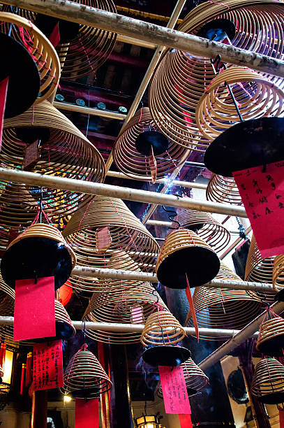 istock Incense Cones in Chinese Temple 503687790