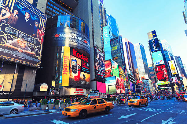 istock 7th Ave at Time Square, New York City 503689614