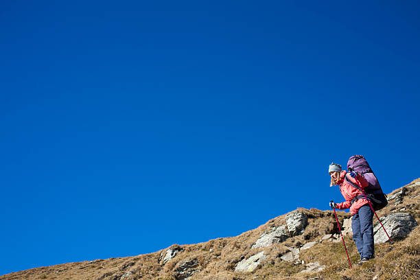 istock The girl with the backpack. 503690184