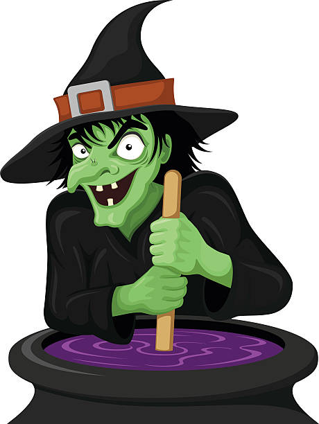 3,747 Green Witch Illustrations & Clip Art - iStock | Green witch hand