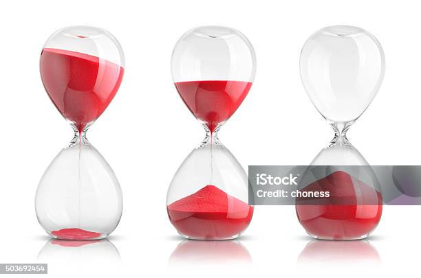 Hourglasses Stock Photo - Download Image Now - Hourglass, Timer, Clock