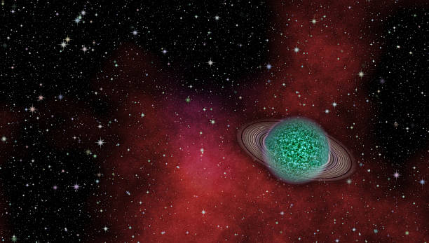 istock Mysterious, unknown planet in the universe. 503692624