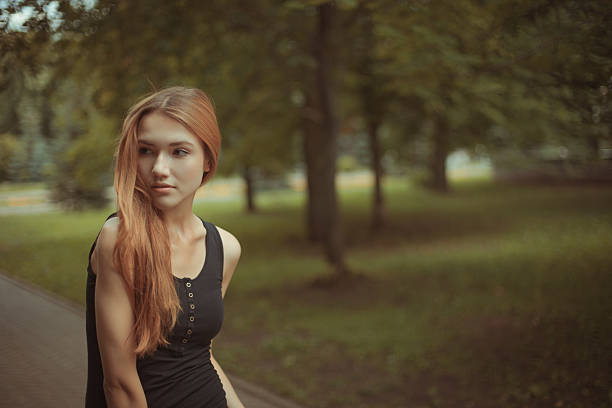 istock Young Woman outdoor 503698971