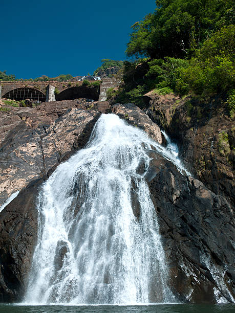 Goa cascatas - fotografia de stock