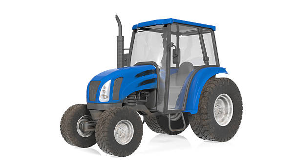 istock Tractor, agricultural machinery on white background 503705806