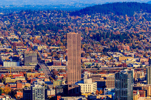 istock Portland Downtown Cityscape 503706024