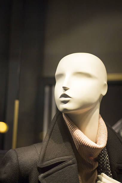 istock Women's clothes fashion store mannequin 503707752