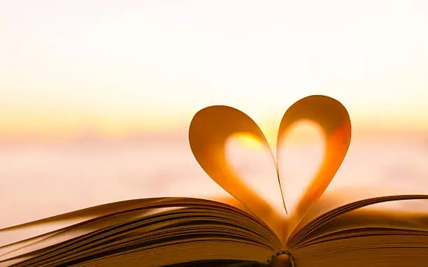 Photo of Book heart
