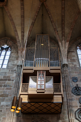 Church organ of the St. Lorenz Church
