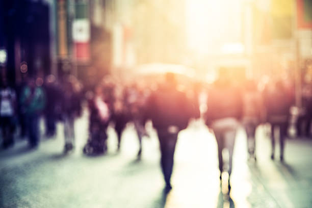 istock people walking in the street, blurry 503712960