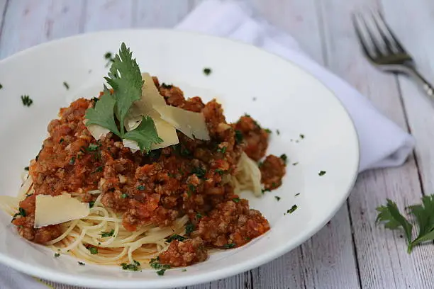 Photo of Spaghetti Bolognese style