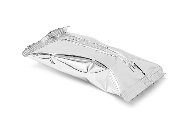 istock blank packaging aluminium foil snack pouch isolated on white background 503719304