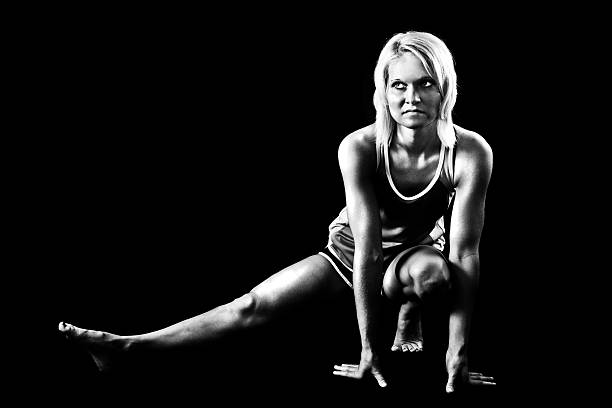 istock Female Athlete Stretching 503719602