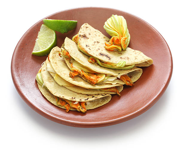 istock squash blossom quesadillas, Mexican food 503727117