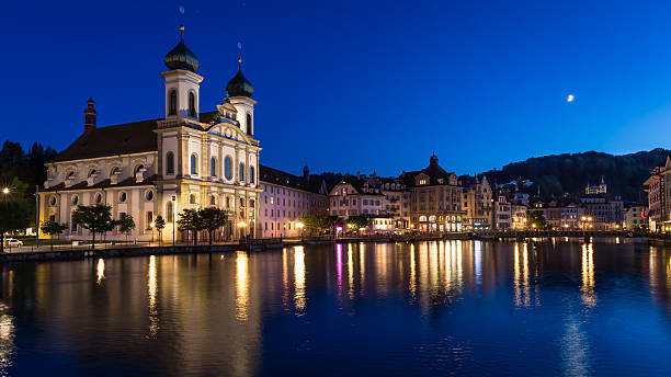 istock Jesuit Church (Jesuitenkirche) at night 503727213