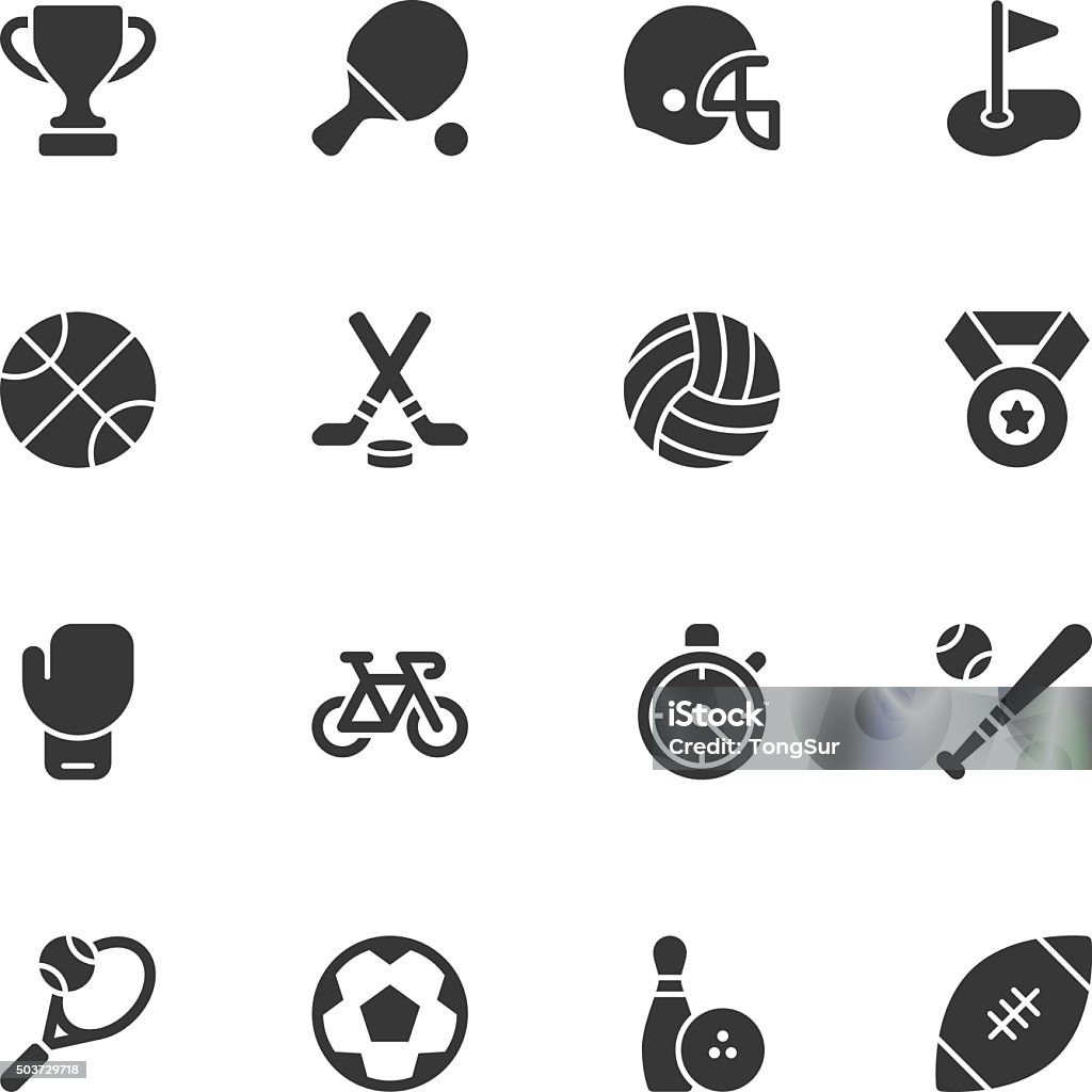 Sport icons - Regular Sport icons - Regular Vector EPS File. Icon Symbol stock vector