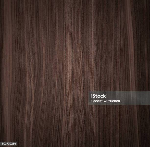 Texture Of Walnut Wood Stock Photo - Download Image Now - Dark, Wood Grain, Smooth