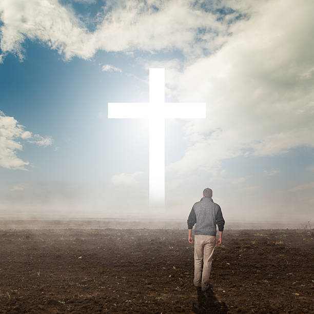 istock Walk to the cross 503731638